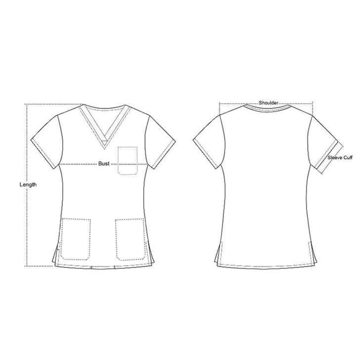 Hospital Santa Scrub Top - Happy Scrub In | Scrubs With Style